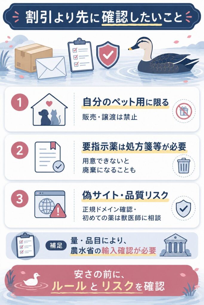個人輸入のルールとリスク3点の図解